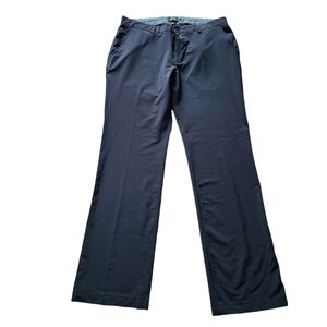 Sligo black straight leg  zip-up front mens golf sport pants